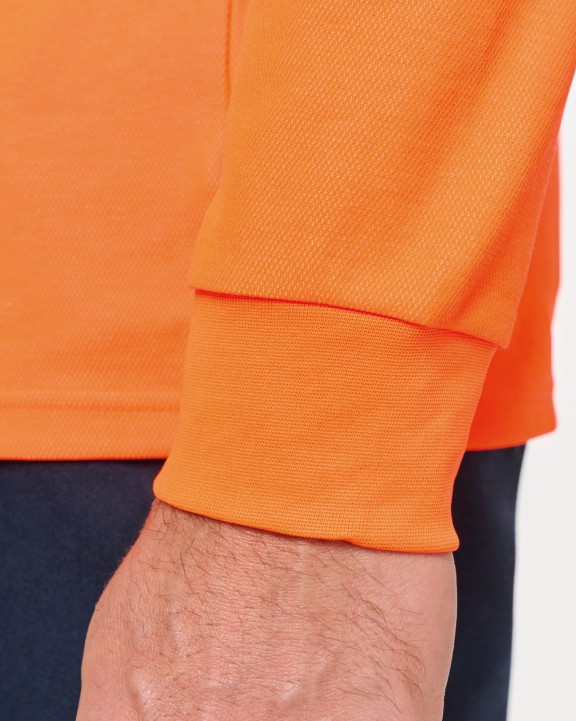 T-shirt personnalisable WK. DESIGNED TO WORK T-shirt unisexe écoresponsable manches longues coton/polyester