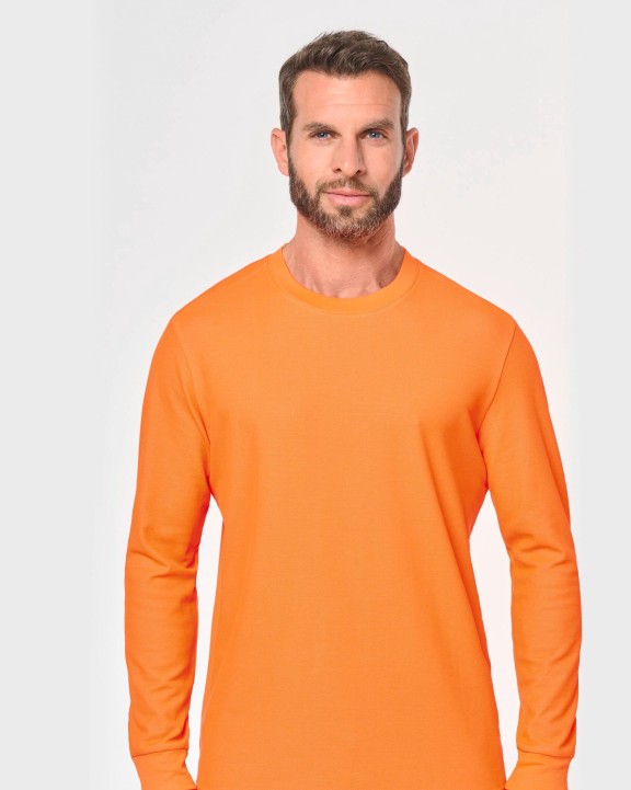T-shirt personnalisable WK. DESIGNED TO WORK T-shirt unisexe écoresponsable manches longues coton/polyester