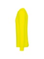 WK. DESIGNED TO WORK T-shirt unisexe écoresponsable manches longues coton/polyester fluorescent yellow personnalisable