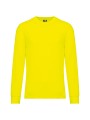 WK. DESIGNED TO WORK T-shirt unisexe écoresponsable manches longues coton/polyester fluorescent yellow personnalisable