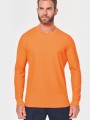 T-Shirts à personnaliser WK. DESIGNED TO WORK T-shirt unisexe écoresponsable manches longues coton/polyester 