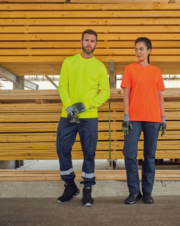 WK. DESIGNED TO WORK Umweltfreundliches Unisex-Sweatshirt aus Polyester/Baumwolle Sweatshirt personalisierbar