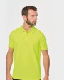 Polo personnalisable WK. DESIGNED TO WORK Polo unisexe écoresponsable coton/polyester