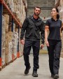Pantalon personnalisable WK. DESIGNED TO WORK Pantalon cargo unisexe avec bas élastiqué