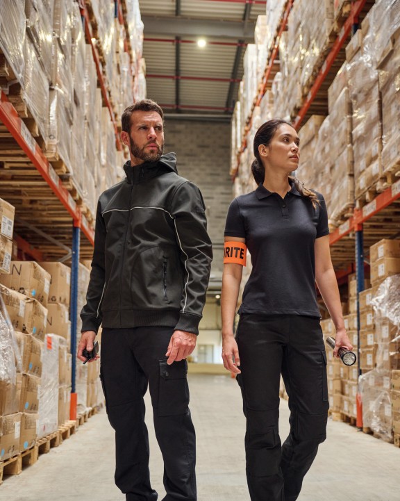 Pantalon personnalisable WK. DESIGNED TO WORK Pantalon cargo unisexe avec bas élastiqué