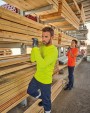 Pantalon personnalisable WK. DESIGNED TO WORK Pantalon cargo unisexe avec bas élastiqué et bande réfléchissante