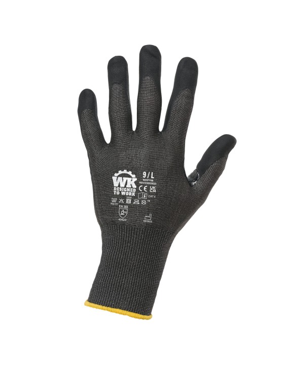 Bonnets personnalisable WK. DESIGNED TO WORK Gants tactiles de protection contre les coupures