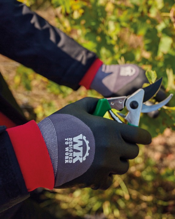 WK. DESIGNED TO WORK Handschuhe für den Einsatz in feuchten Umgebungen Mütze, Schal & Handschuh personalisierbar