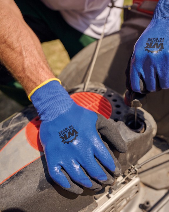 WK. DESIGNED TO WORK Handschuhe für den Einsatz in feuchten Umgebungen Mütze, Schal & Handschuh personalisierbar