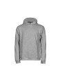 TEE JAYS ATHLETIC HOODED SWEAT heather grey personnalisable