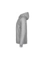 TEE JAYS ATHLETIC HOODED SWEAT heather grey personnalisable
