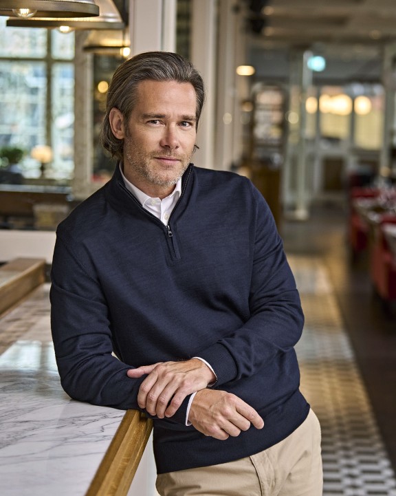Trui TEE JAYS MEN'S HALF ZIP voor bedrukking &amp; borduring