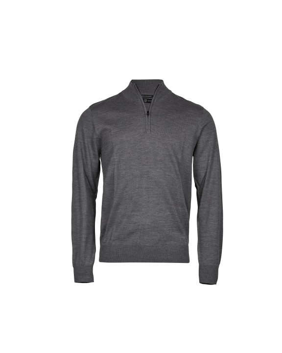 TEE JAYS MEN'S HALF ZIP Pullover personalisierbar