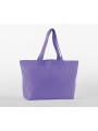 WESTFORDMILL EARTHAWARE® ORGANIC TWILL SHOPPER violet personnalisable