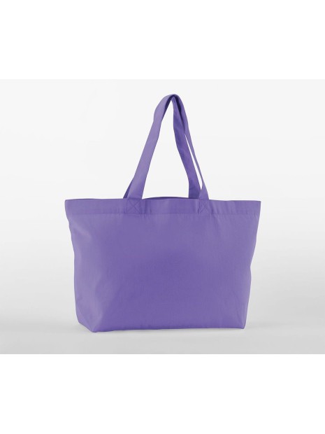 WESTFORDMILL EARTHAWARE® ORGANIC TWILL SHOPPER violet personnalisable