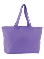 WESTFORDMILL EARTHAWARE® ORGANIC TWILL SHOPPER mauve personnalisable