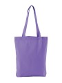 WESTFORDMILL EARTHAWARE® ORGANIC TWILL TOTE mauve personnalisable
