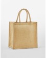 WESTFORDMILL NATURAL STARCHED JUTE MINI GIFT BAG Tasche personalisierbar