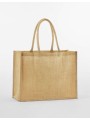 WESTFORDMILL NATURAL STARCHED JUTE CLASSIC SHOPPER naturel/naturel personnalisable