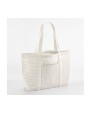 WESTFORDMILL STRIPED ORGANIC COTTON SHOPPER Tote Bag personalisierbar