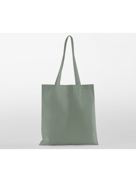 WESTFORDMILL ORGANIC COTTON INCO. BAG FOR LIFE vert dusty personnalisable