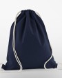 Sac & bagagerie personnalisable WESTFORDMILL ORGANIC COTTON INCO. GYMSAC