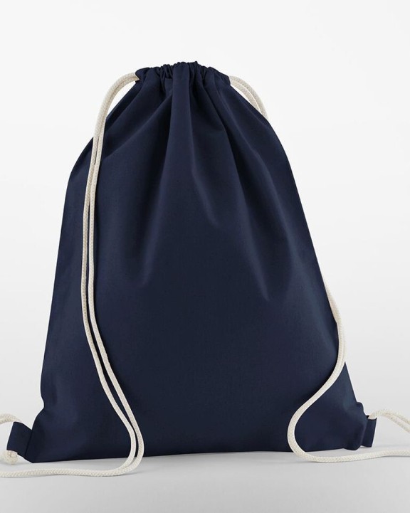 Sac & bagagerie personnalisable WESTFORDMILL ORGANIC COTTON INCO. GYMSAC