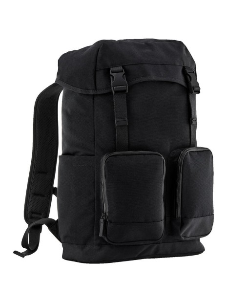 QUADRA CANVAS DUFFEL noir personnalisable
