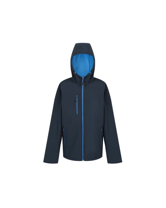REGATTA NAVIGATE 2 LAYER HOODED SOFTSHELL JACKET Softshell personalisierbar