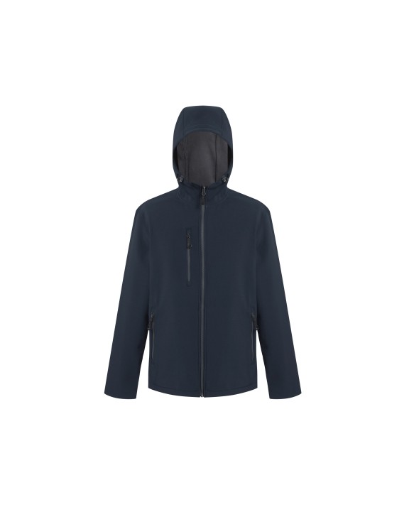 REGATTA NAVIGATE 2 LAYER HOODED SOFTSHELL JACKET Softshell personalisierbar