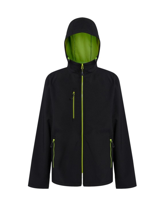 REGATTA NAVIGATE 2 LAYER HOODED SOFTSHELL JACKET Softshell personalisierbar