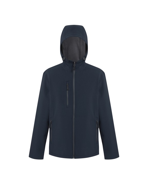 REGATTA NAVIGATE 2 LAYER HOODED SOFTSHELL JACKET Softshell personalisierbar