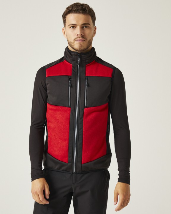 Softshell personnalisable REGATTA E-VOLVE KNIT EFFECT STRETCH BODYWARMER