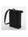BAG BASE SIMPLICITY ROLL TOP BACKPACK noir personnalisable