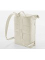 BAG BASE SIMPLICITY ROLL TOP BACKPACK beige personnalisable