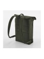 BAG BASE SIMPLICITY ROLL TOP BACKPACK pine green personnalisable