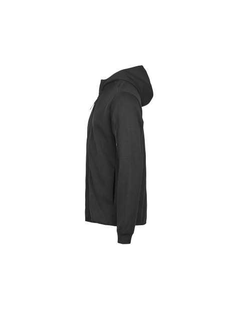 TEE JAYS ATHLETIC HOODED FULL ZIP SWEAT noir personnalisable