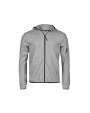 TEE JAYS ATHLETIC HOODED FULL ZIP SWEAT Sweatshirt personalisierbar