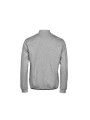 TEE JAYS ATHLETIC FULL ZIP CARDIGAN heather grey personnalisable