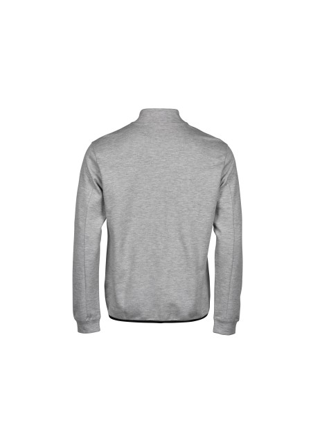 TEE JAYS ATHLETIC FULL ZIP CARDIGAN heather grey personnalisable