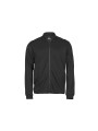 TEE JAYS ATHLETIC FULL ZIP CARDIGAN noir personnalisable