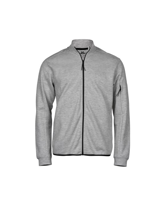 TEE JAYS ATHLETIC FULL ZIP CARDIGAN Sweatshirt personalisierbar