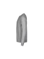 TEE JAYS ATHLETIC CREW NECK SWEAT heather grey personnalisable