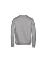 TEE JAYS ATHLETIC CREW NECK SWEAT heather grey personnalisable
