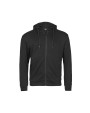TEE JAYS RIBBED INTERLOCK HOODED FULL ZIP Sweatshirt personalisierbar