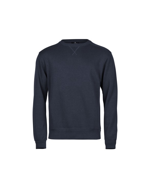 Sweat-shirt personnalisable TEE JAYS RIBBED INTERLOCK CREW NECK
