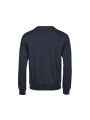 TEE JAYS RIBBED INTERLOCK CREW NECK bleu marine personnalisable