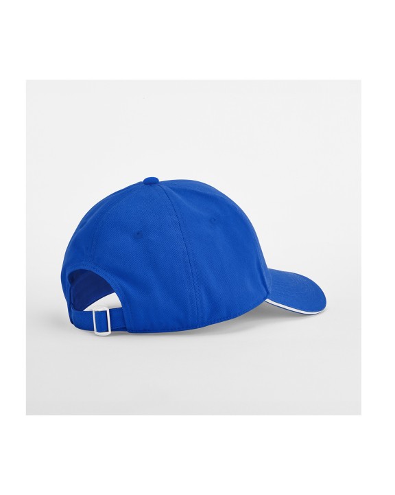 Casquette personnalisable BEECHFIELD EARTHAWARE® CLASSIC ORGANIC COTTON 5 PANEL CAP - SANDWICH PEAK