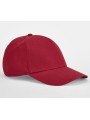 BEECHFIELD EARTHAWARE® CLASSIC ORGANIC COTTON 5 PANEL CAP rouge classique personnalisable