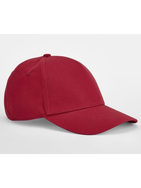BEECHFIELD EARTHAWARE® CLASSIC ORGANIC COTTON 5 PANEL CAP rouge classique personnalisable